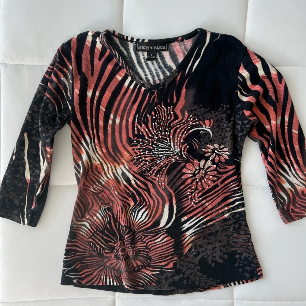 mirror image Y2K top